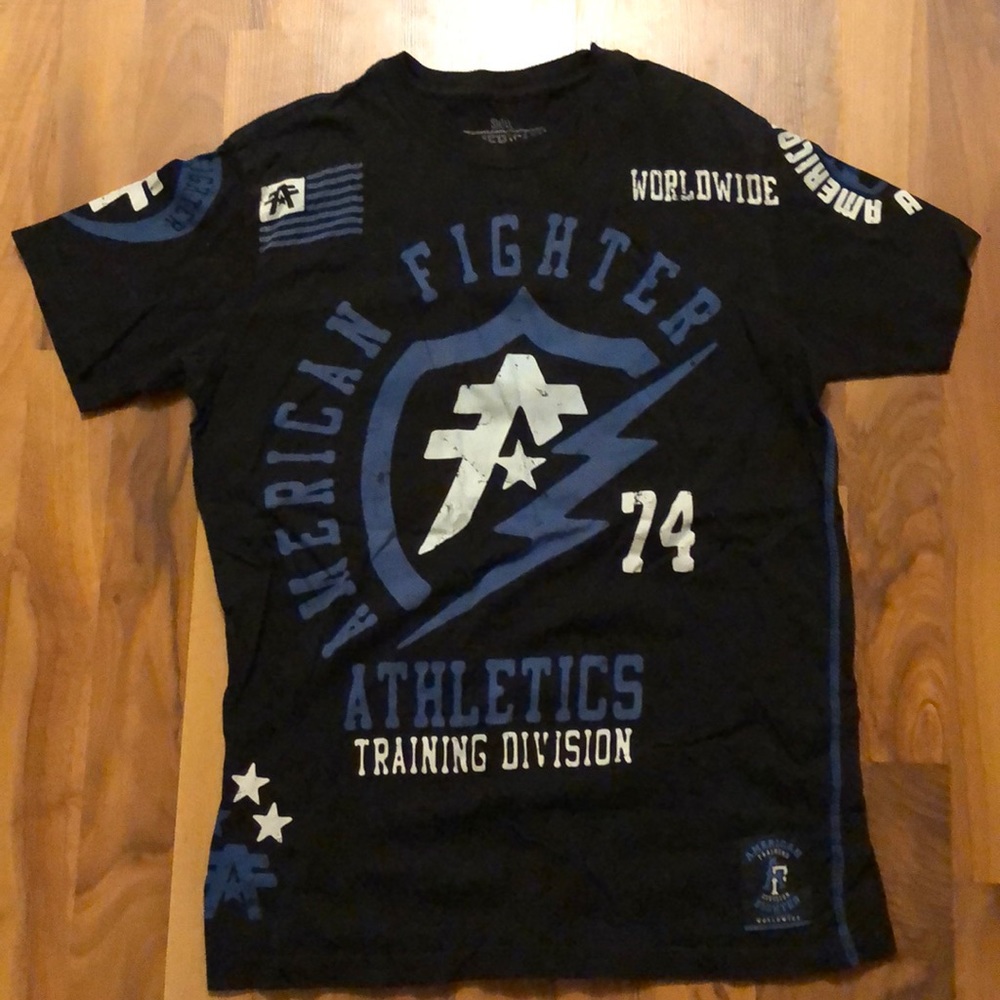 American fighter shirt